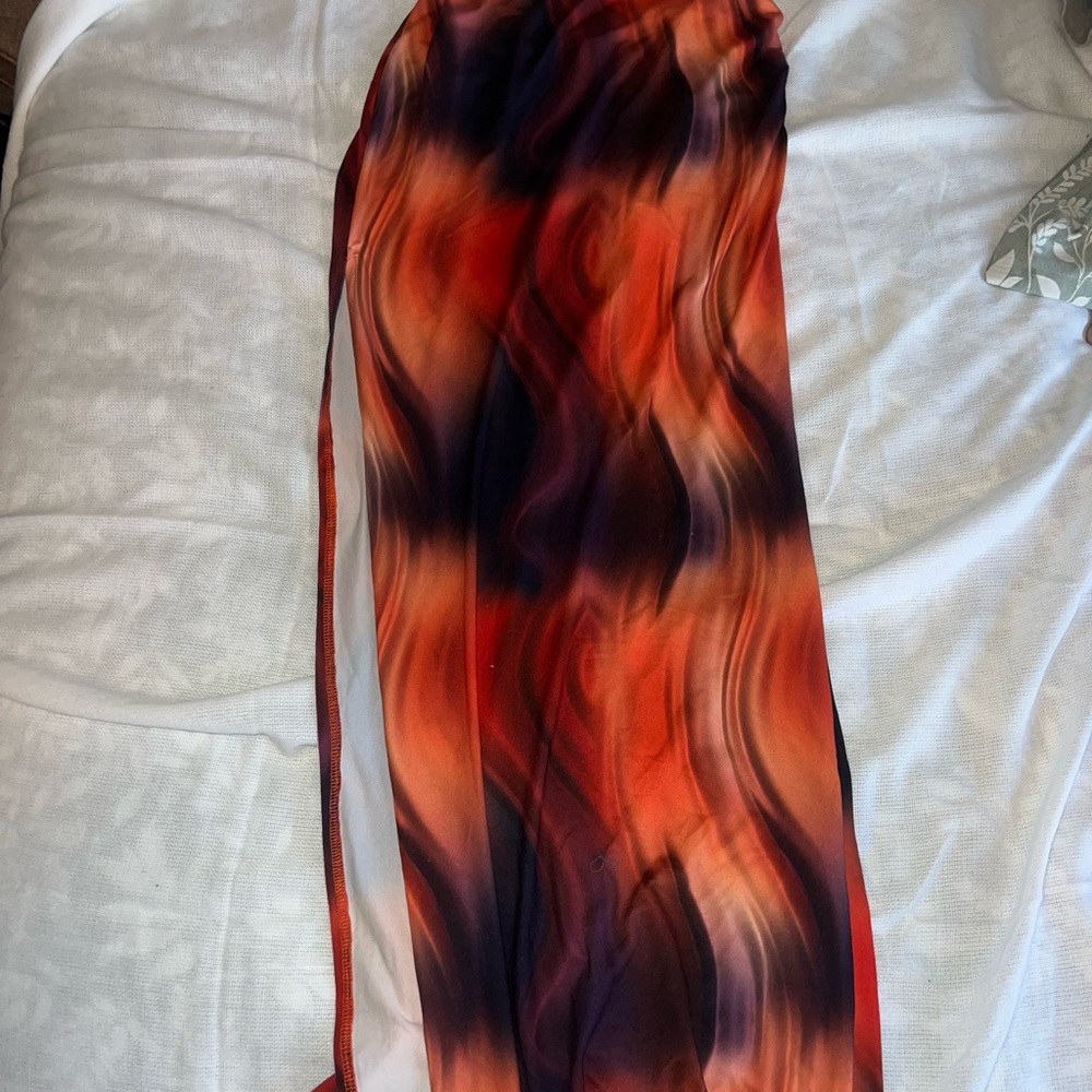 Vibrant Multicolor Maxi Skirt